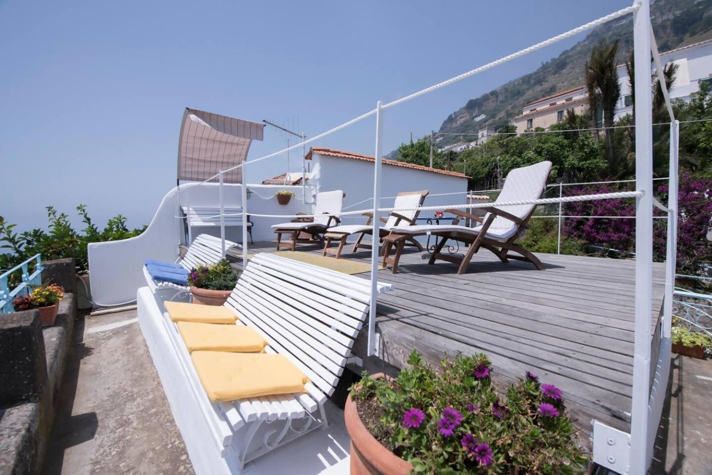 Perla Nel Blu Villa Affacciata Sul Mare Конка деи Марини Екстериор снимка